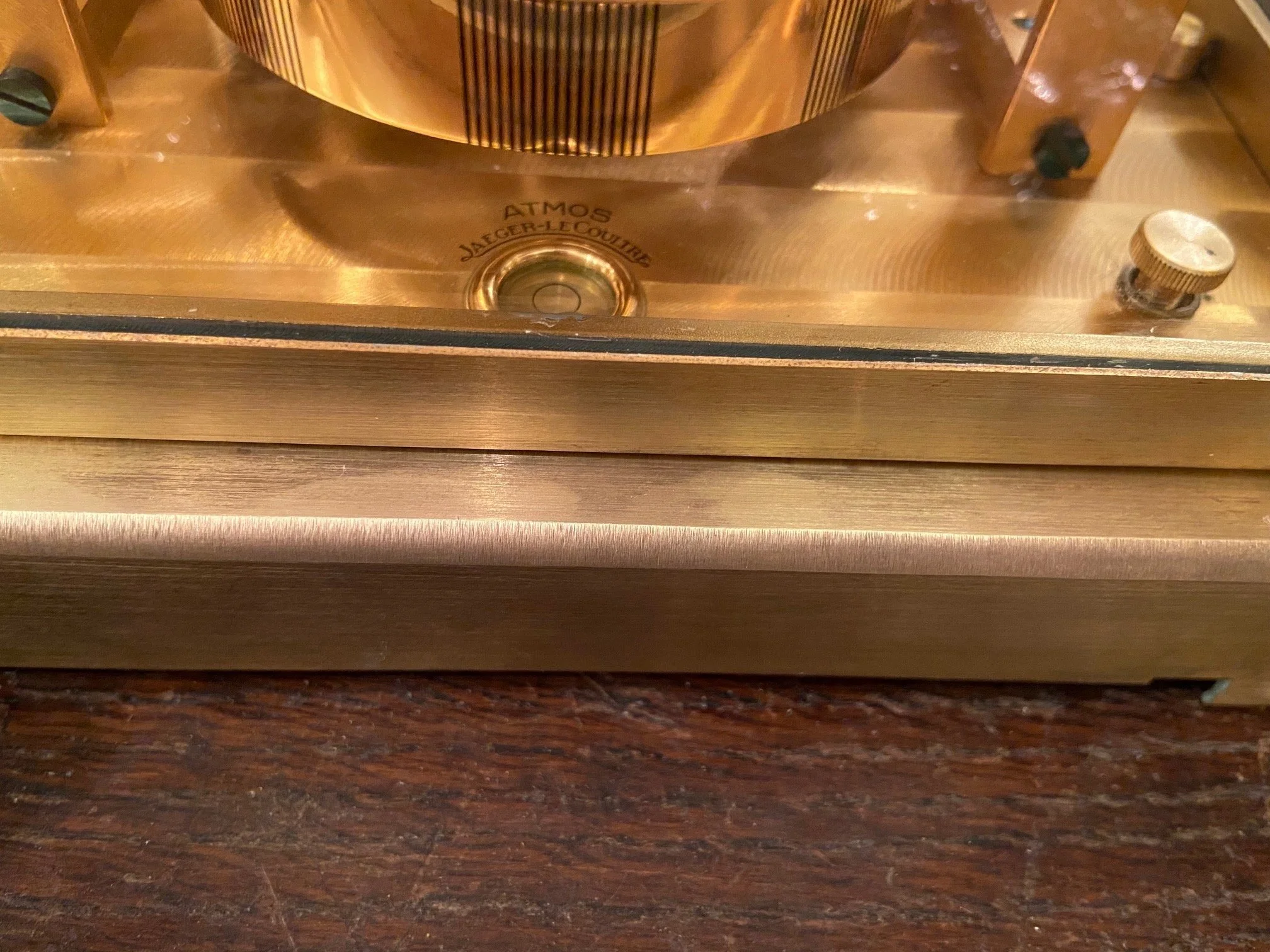 Rare 1942 Jaeger LeCoultre Atmos II Gold Plated Clock — My Sister & Me